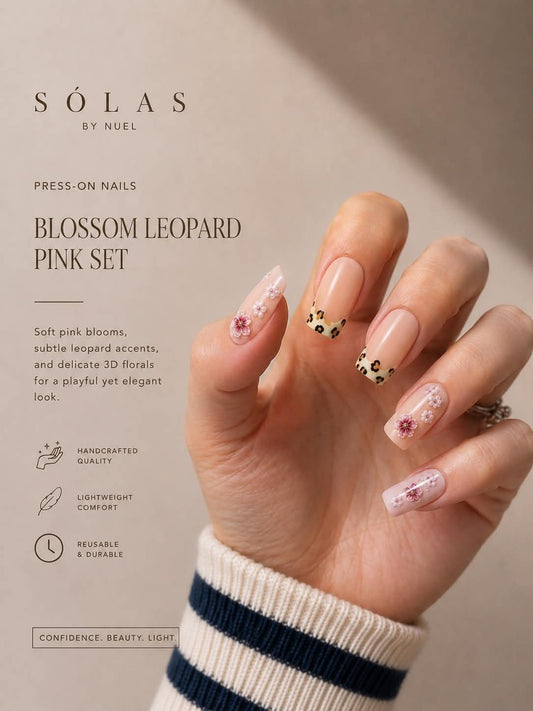 Blossom Leopard Pink Set