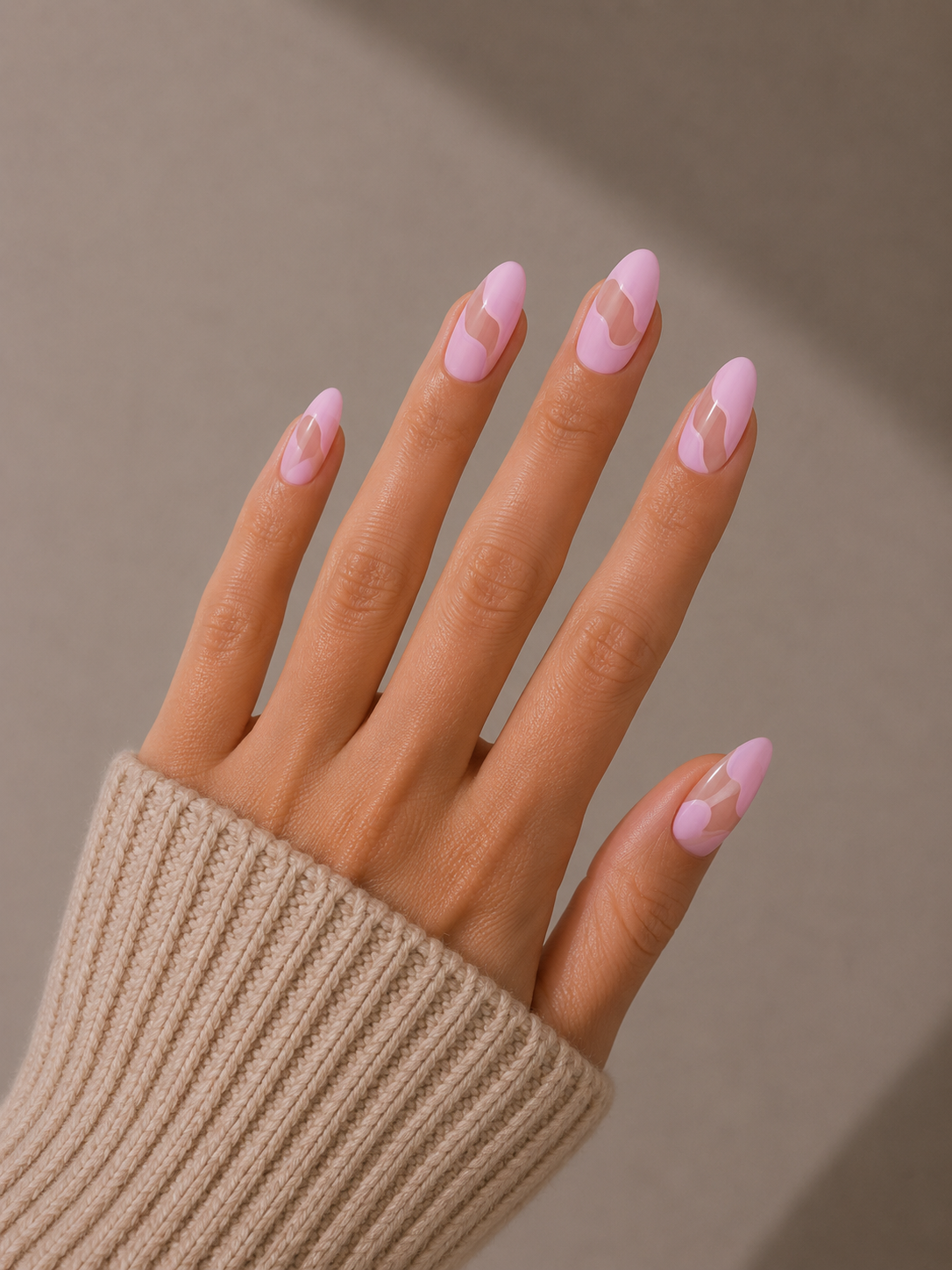 Pink Swirl Wave Set