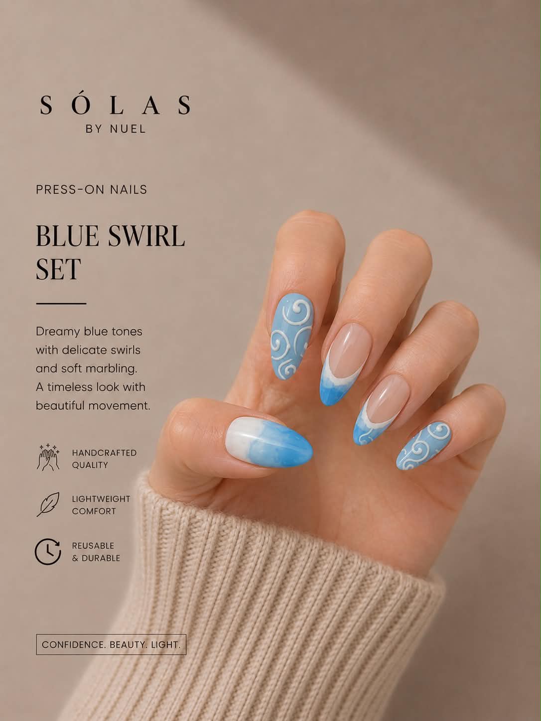 Blue Swirl Set