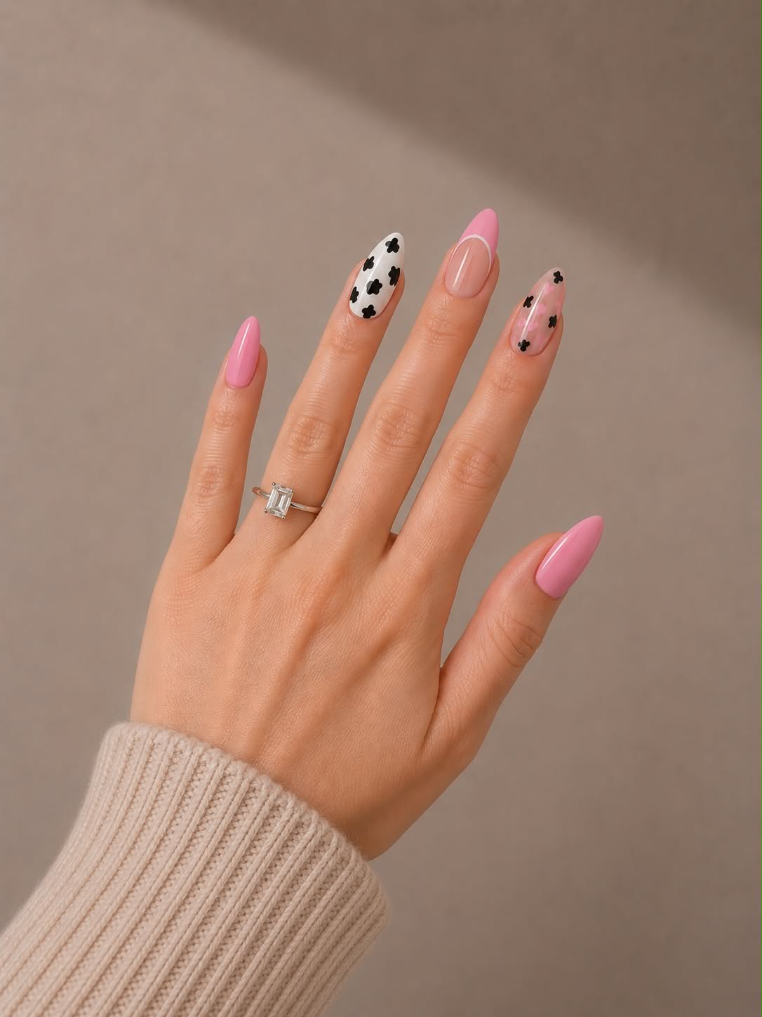 Pink Cow Heart Set